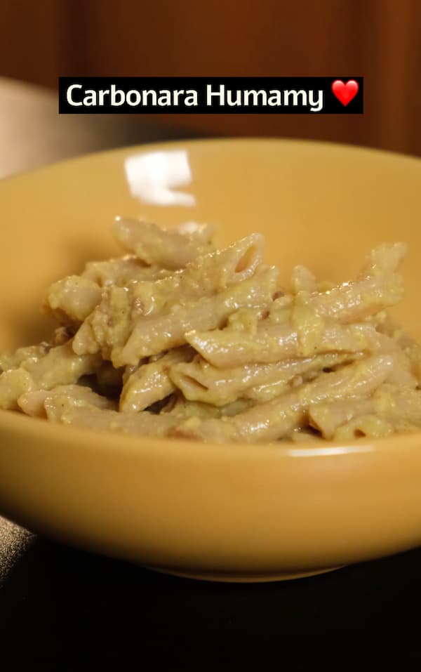 delicious carbonara humamy